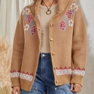 Cowgirl cardigan fall weather